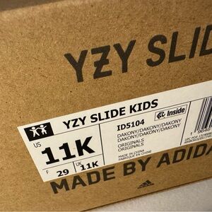 Yeezy slides toddler size